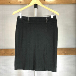 WHITE HOUSE BLACK MARKET Black Pencil Skirt Sz 4